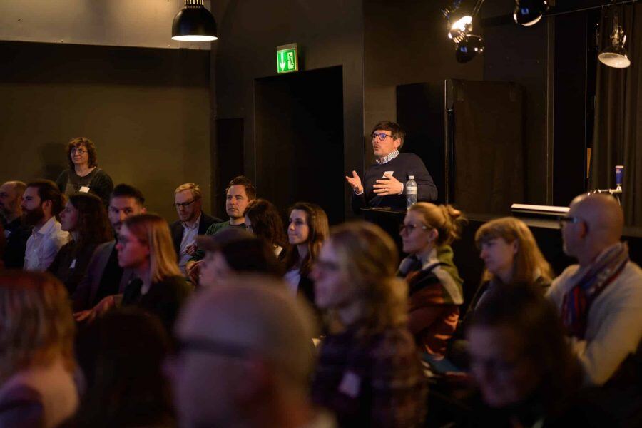 Our colleague André Hellemeier in one of the Breakout-Sessions.