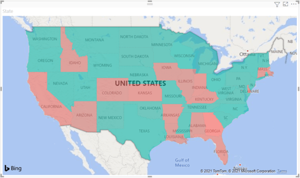 Create and use filled maps (choropleth maps) in Power BI - Power BI