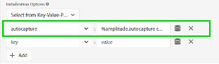 Legacy Autocapture configuration options