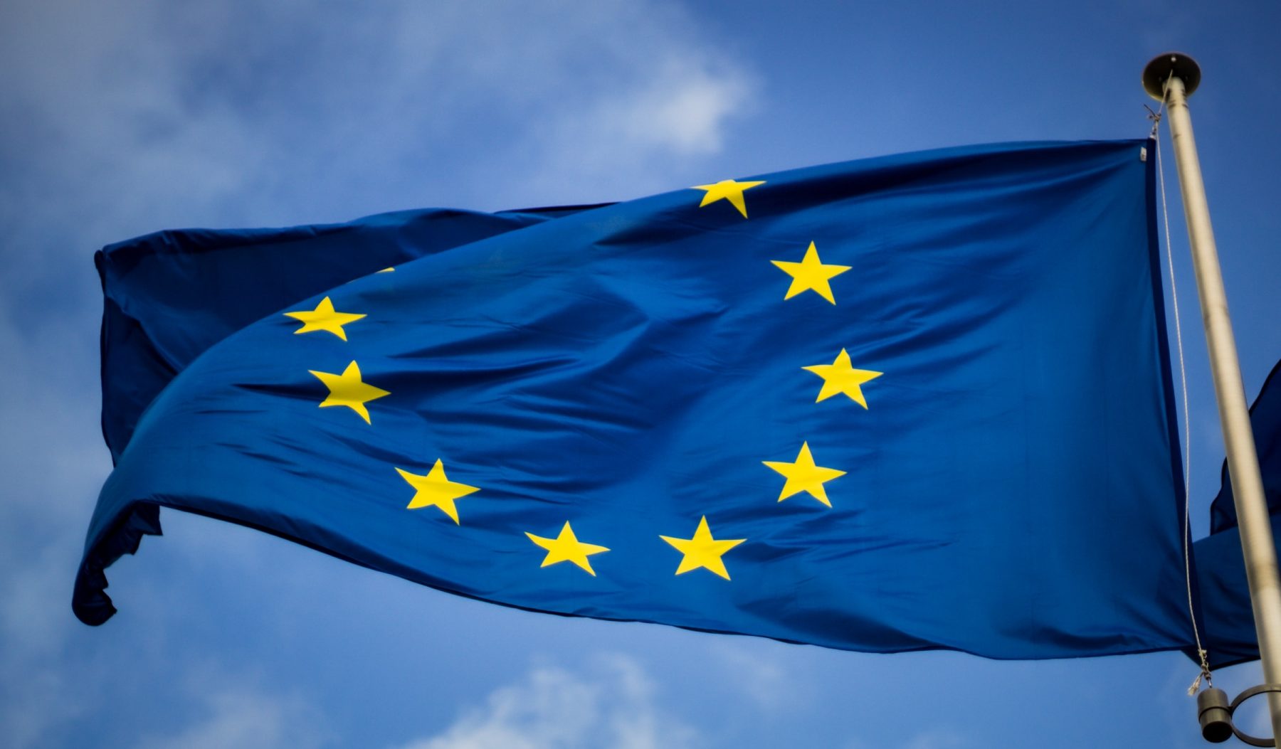 EU flag by Christian Lue via Unsplash